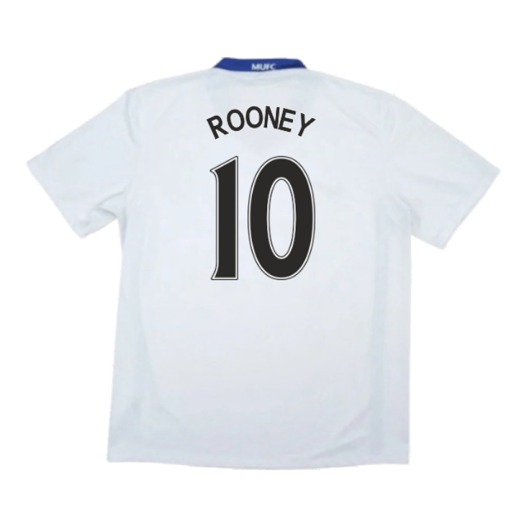 Manchester United 2008-09 Away Shirt (Very Good) (Rooney 10)_1