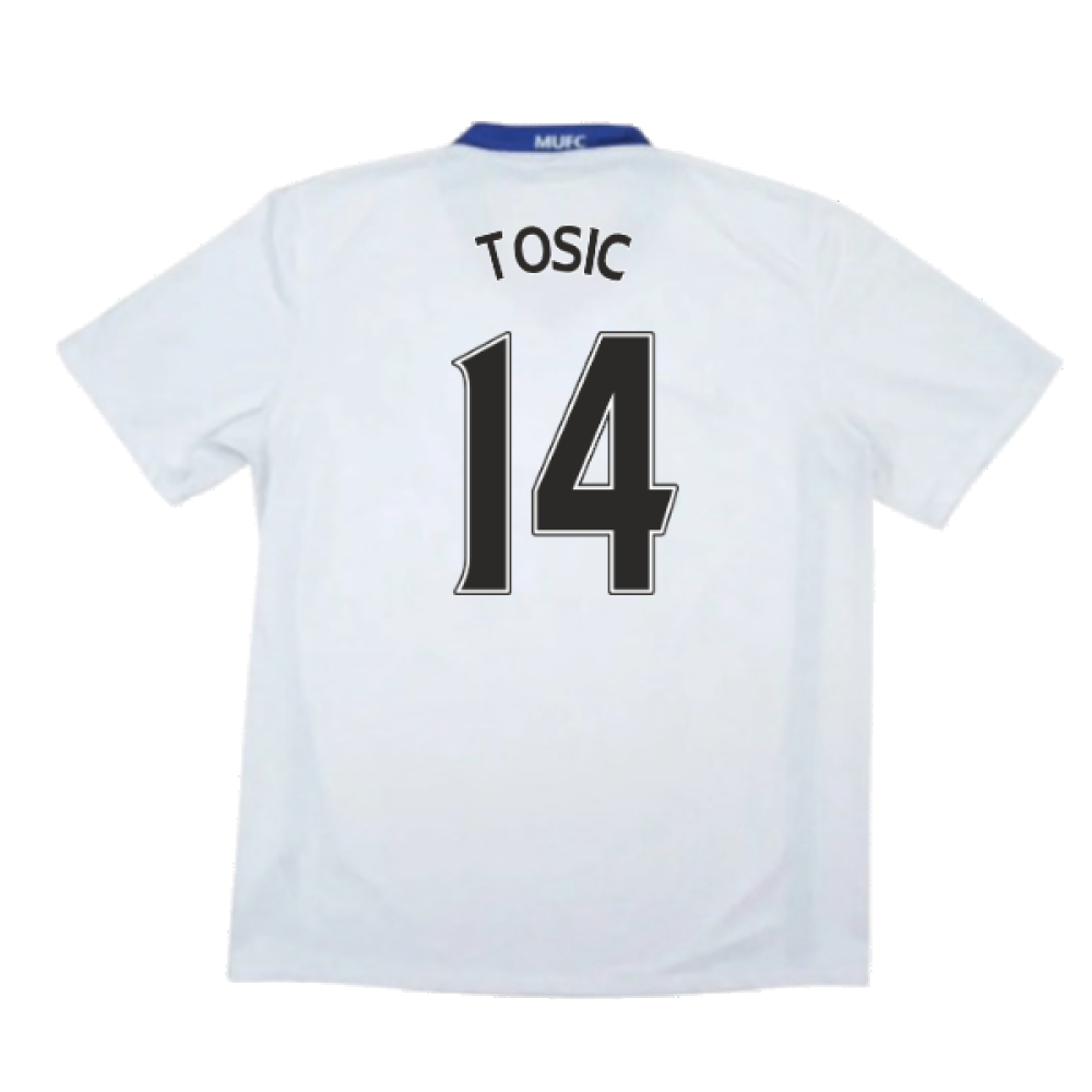 Manchester United 2008-09 Away Shirt (Very Good) (Tosic 14)_1