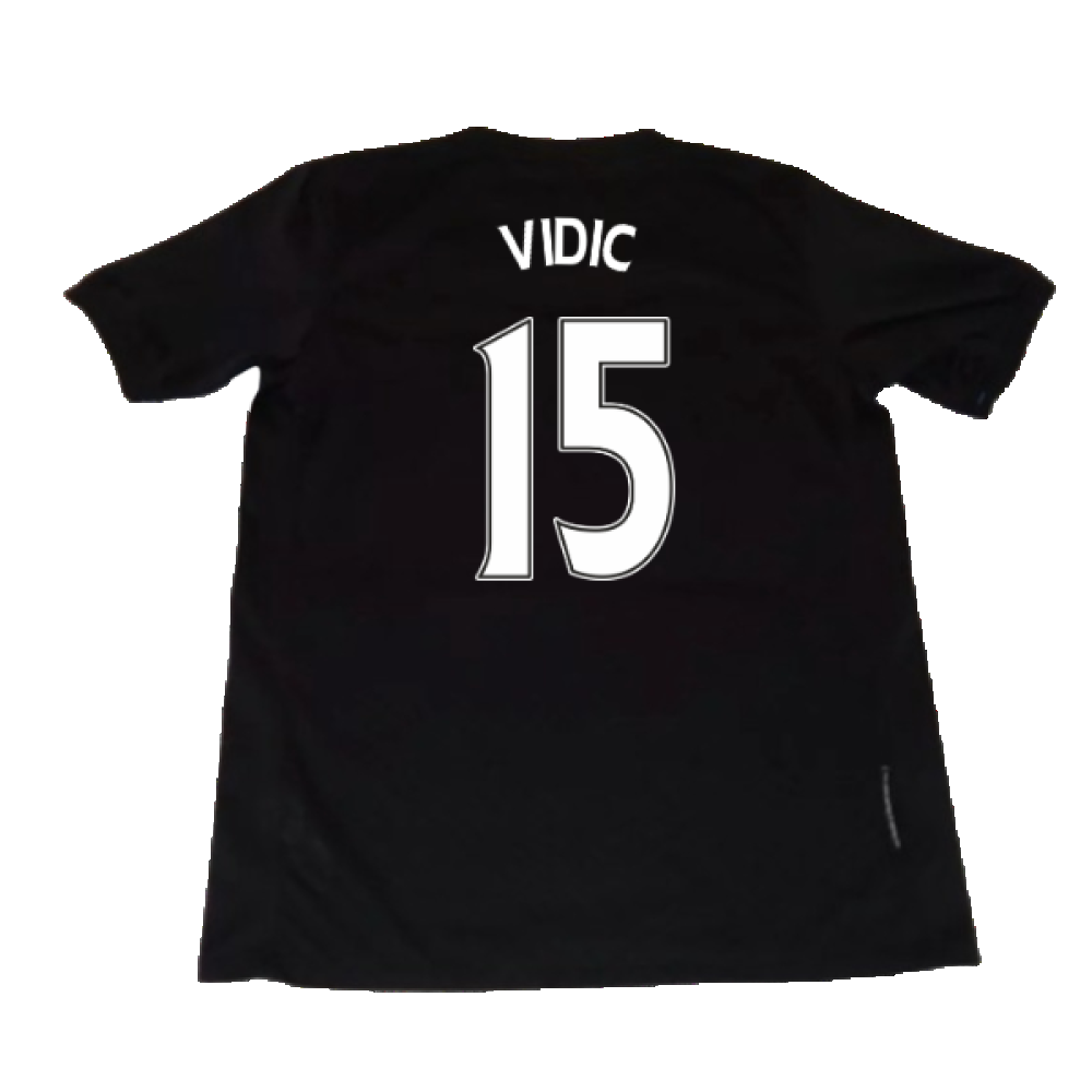 Manchester United 2010-11 Third Shirt (Excellent) (Vidic 15)_1