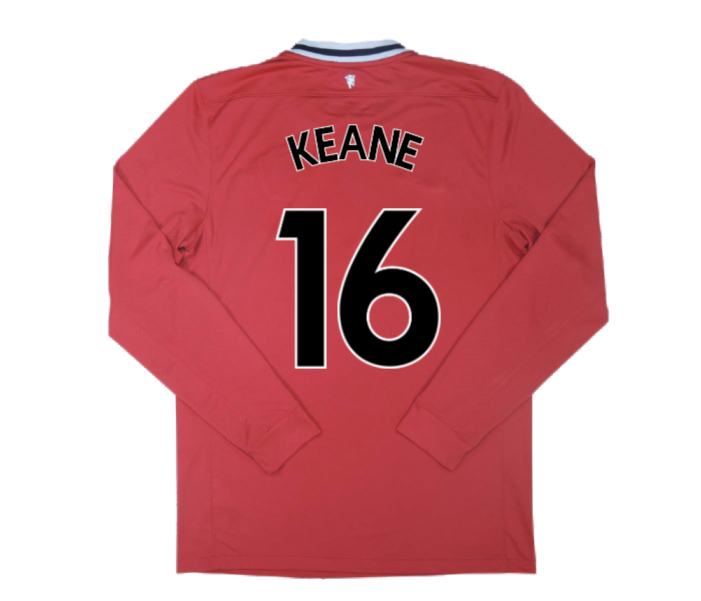 Manchester United 2011-12 Home Long Sleeve Shirt (M) Rooney #10 (Excellent) (KEANE 16)_1