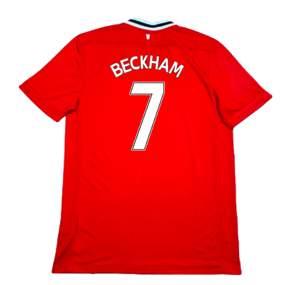 Manchester United 2011-12 Home Shirt (Very Good) (BECKHAM 7)_1