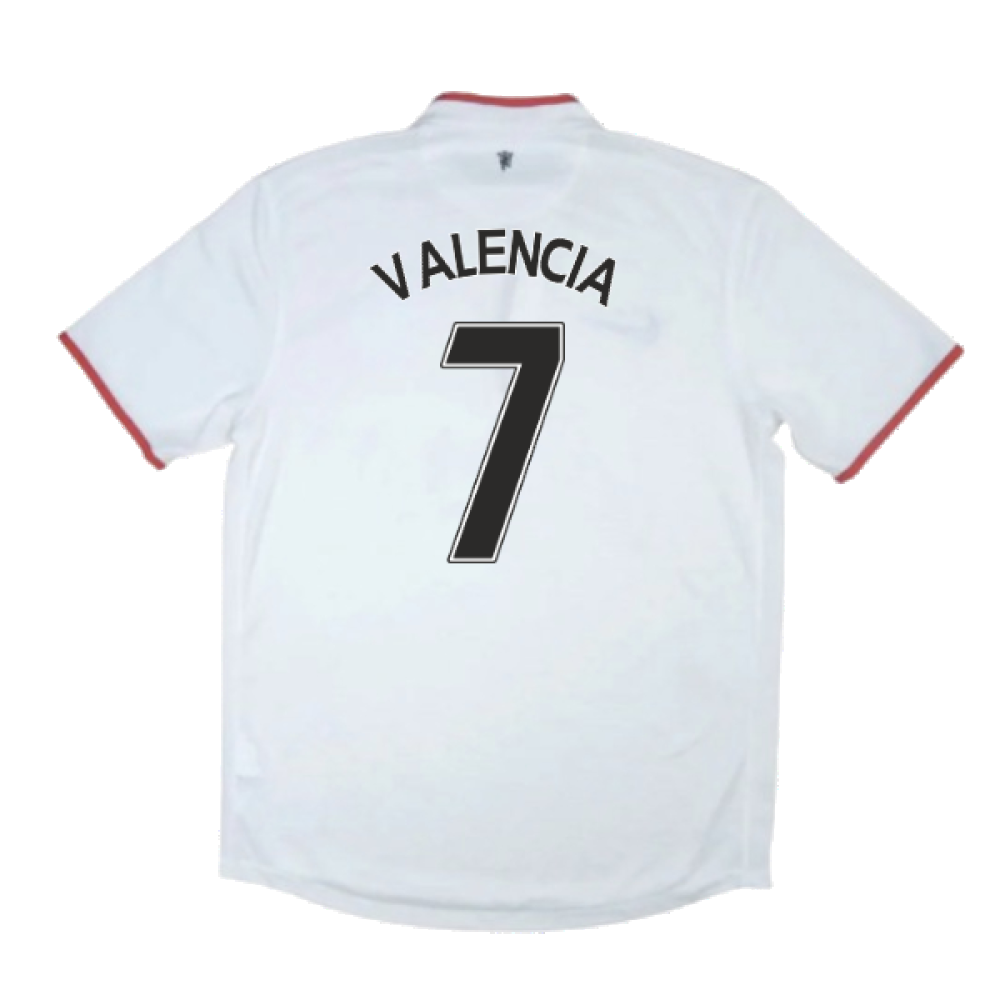 Manchester United 2012-13 Away Shirt (S) (Excellent) (Valencia 7)_1