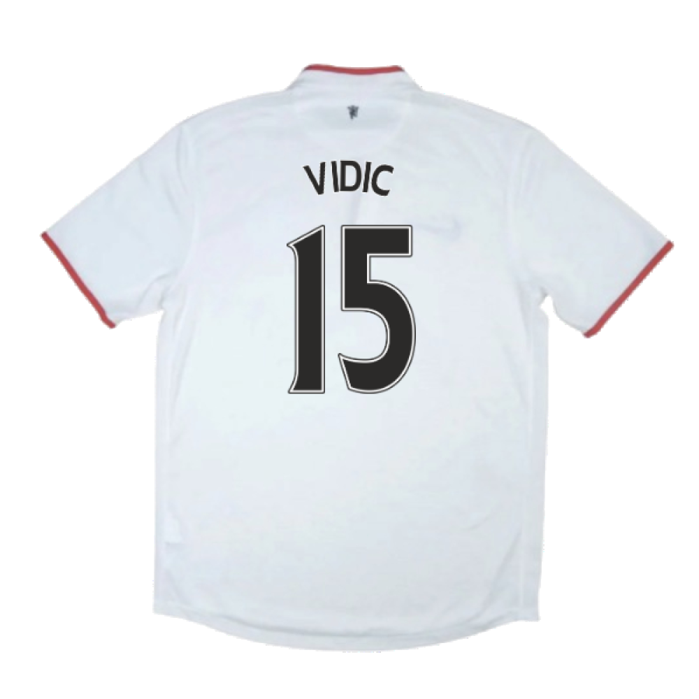 Manchester United 2012-13 Away Shirt (S) (Excellent) (Vidic 15)_1