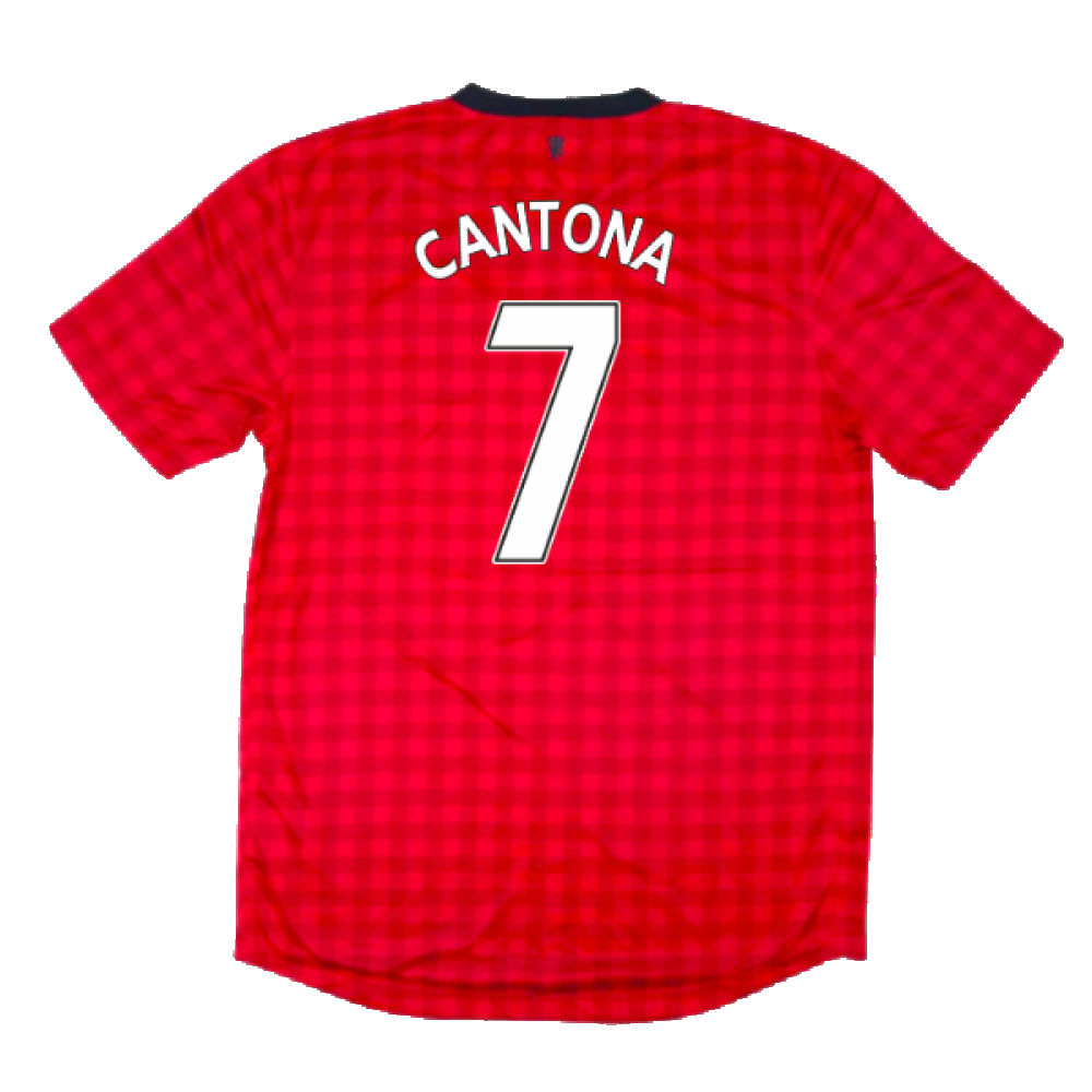 Manchester United 2012-13 Home Shirt (Good) (Cantona 7)_1