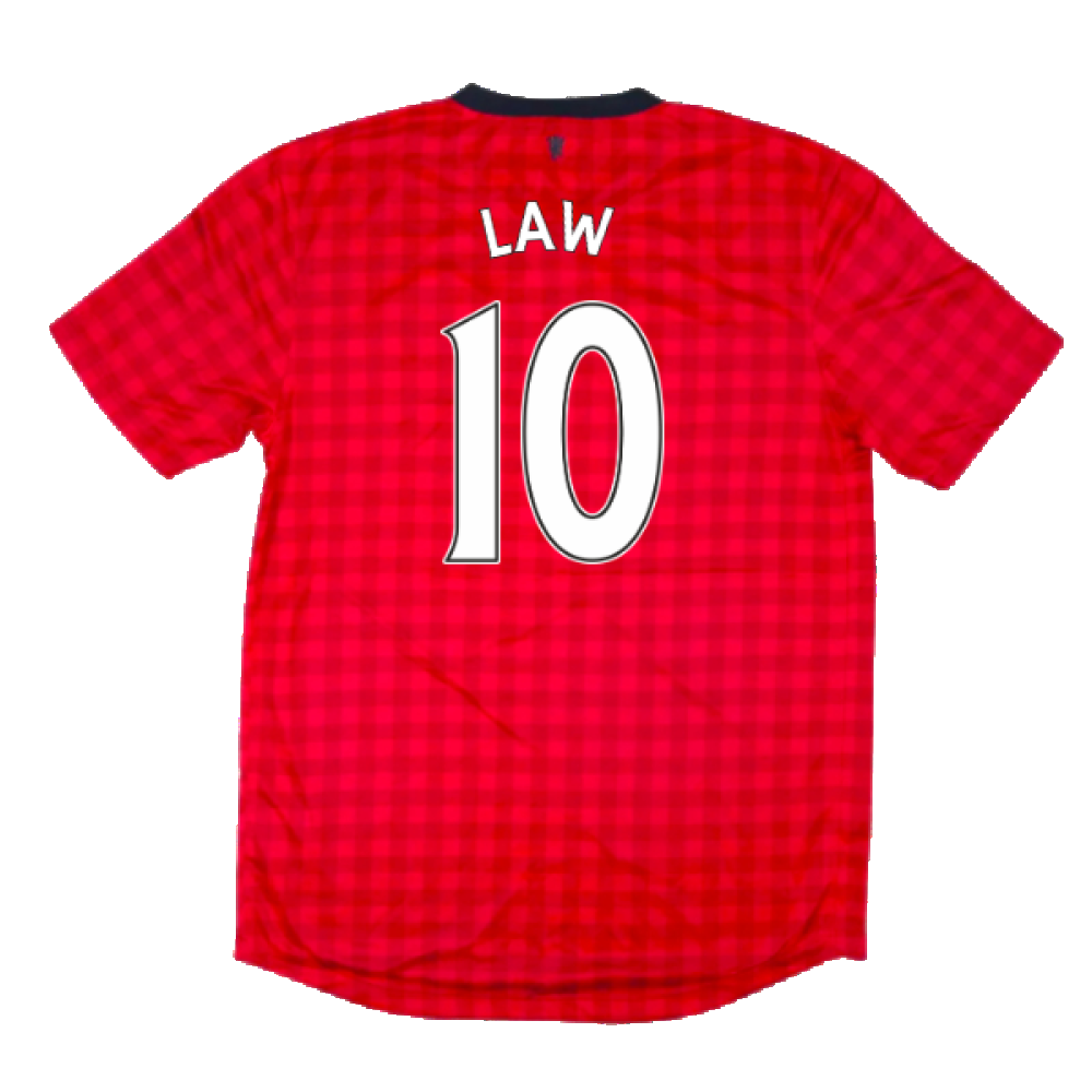 Manchester United 2012-13 Home Shirt (Good) (Law 10)_1