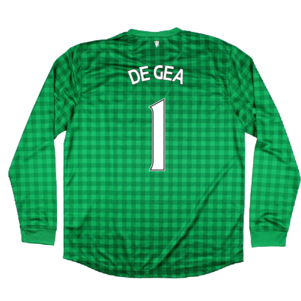 Manchester United 2012-13 Home GK Shirt (S) (Excellent) (De Gea 1)_1