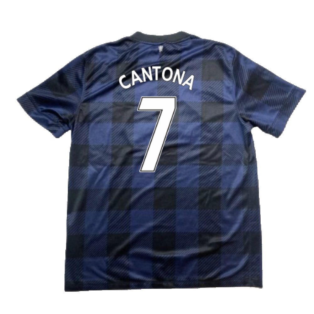 Manchester United 2013-14 Away Shirt (M) (Good) (Cantona 7)_1