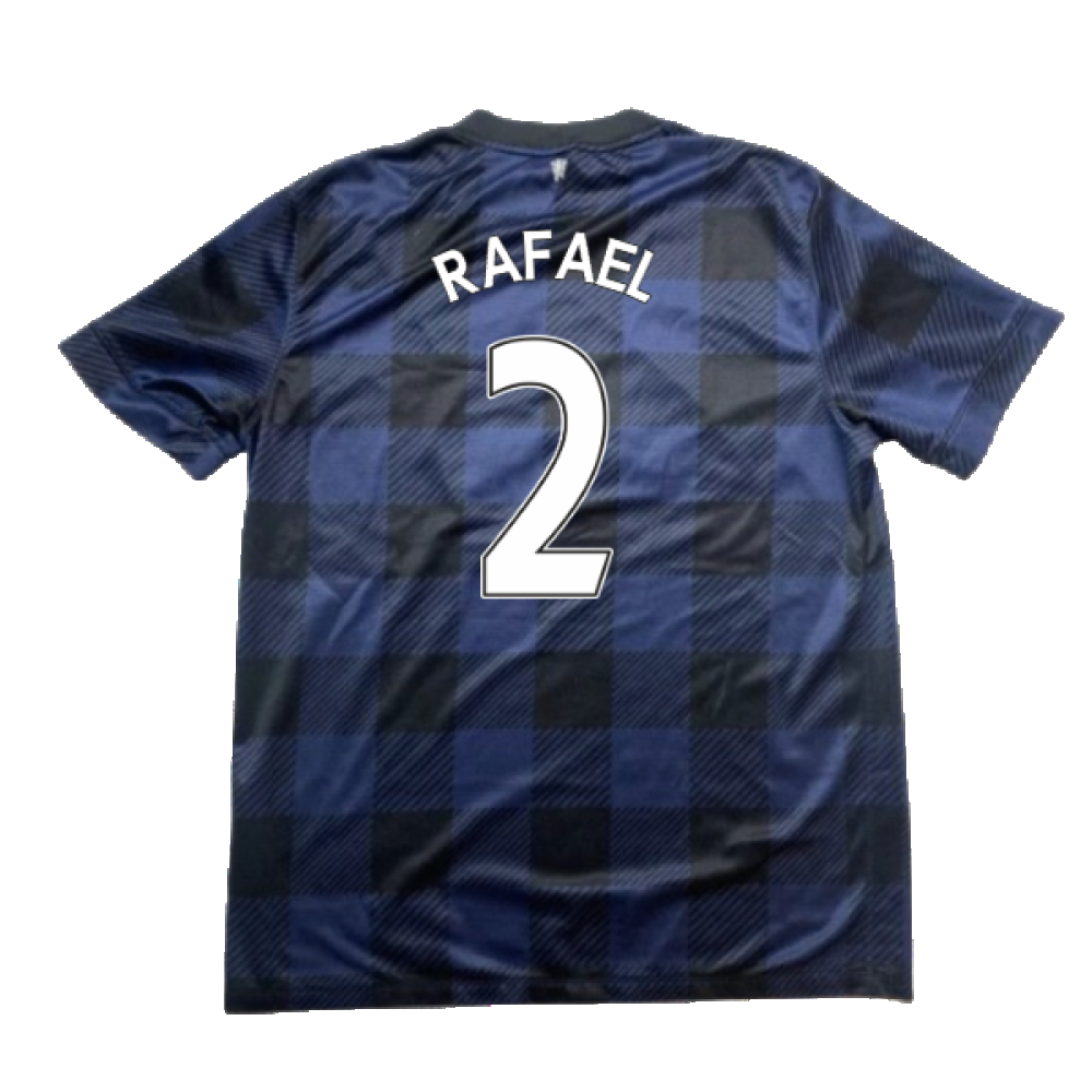 Manchester United 2013-14 Away Shirt (S) (Mint) (Rafael 2)_1