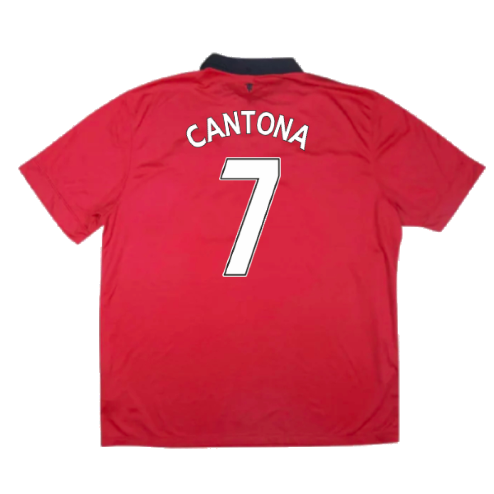 Manchester United 2013-14 Home (XL) (Excellent) (Cantona 7)_1