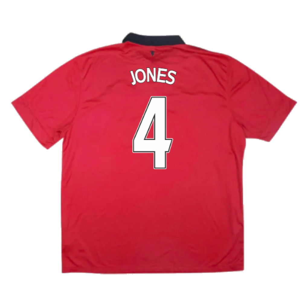 Manchester United 2013-14 Home (Excellent) (Jones 4)_1