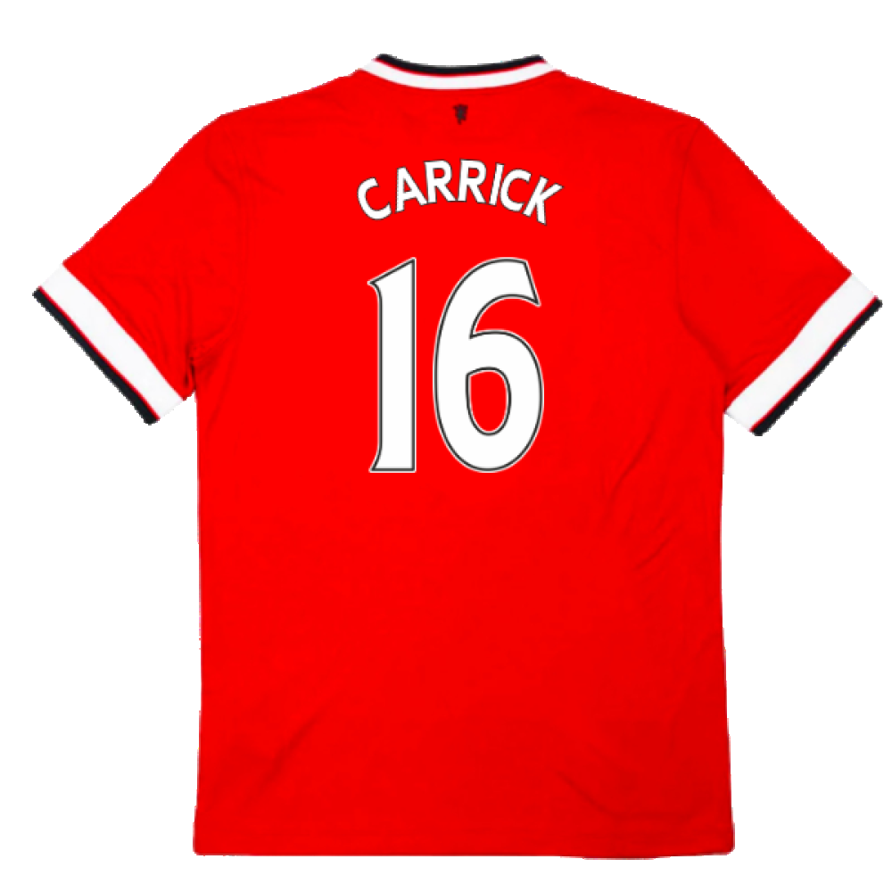 Manchester United 2014-15 Home (XL) (Excellent) (Carrick 16)_1