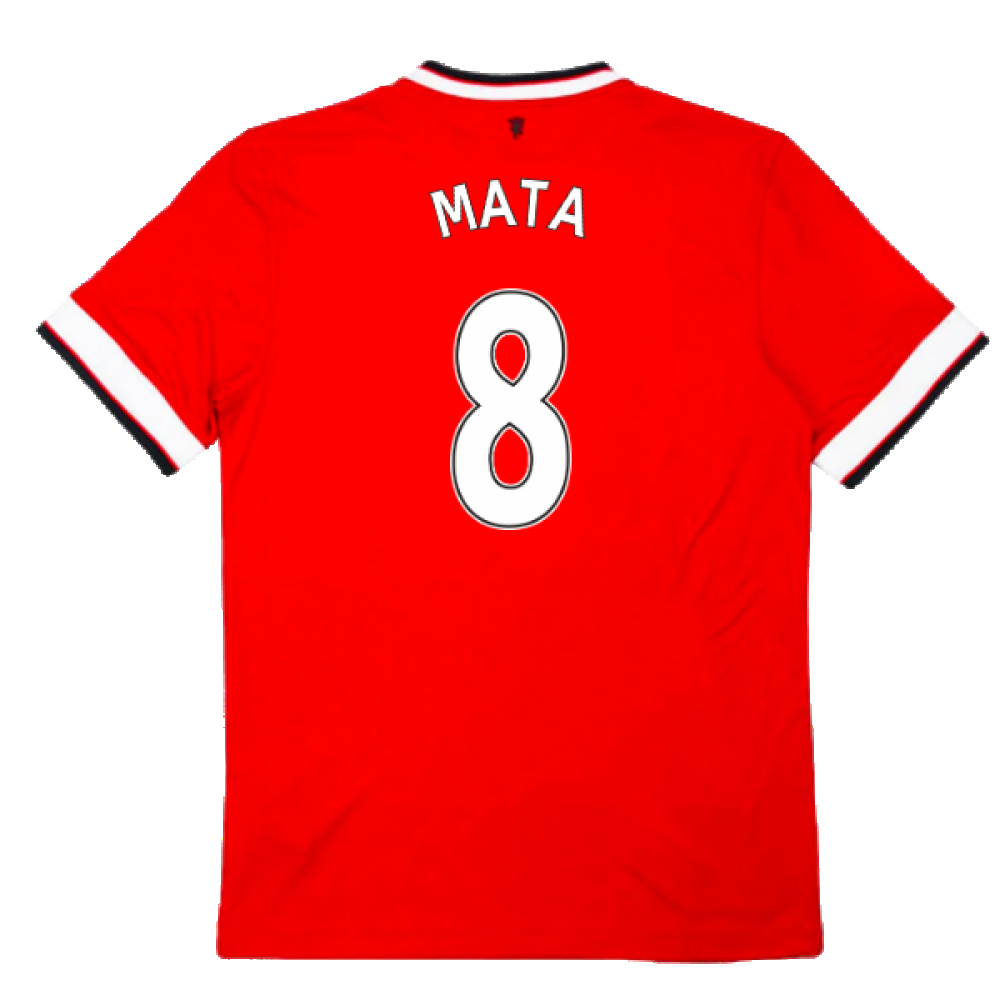 Manchester United 2014-15 Home (Excellent) (Mata 8)_1