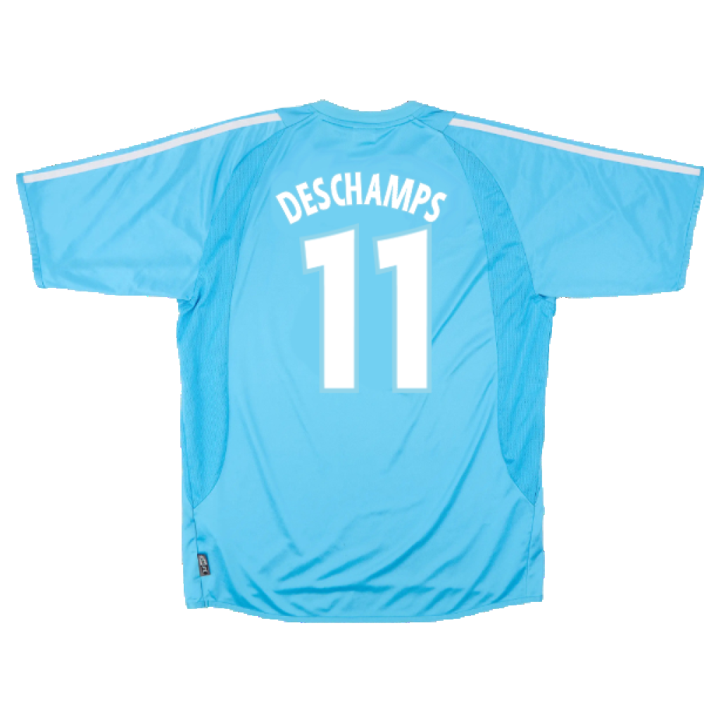 Marseille 2003-04 Away Shirt (Good) (DESCHAMPS 11)_1