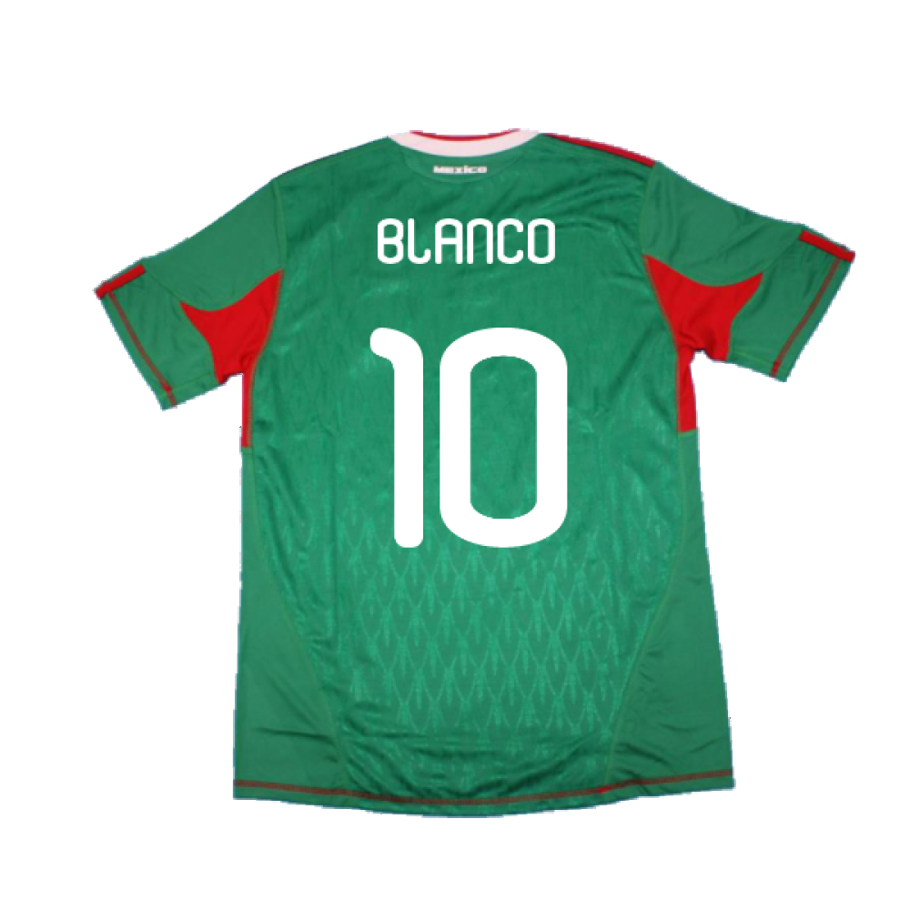 Mexico 2010-11 Home Shirt (2XL) (Very Good) (Blanco 10)_1