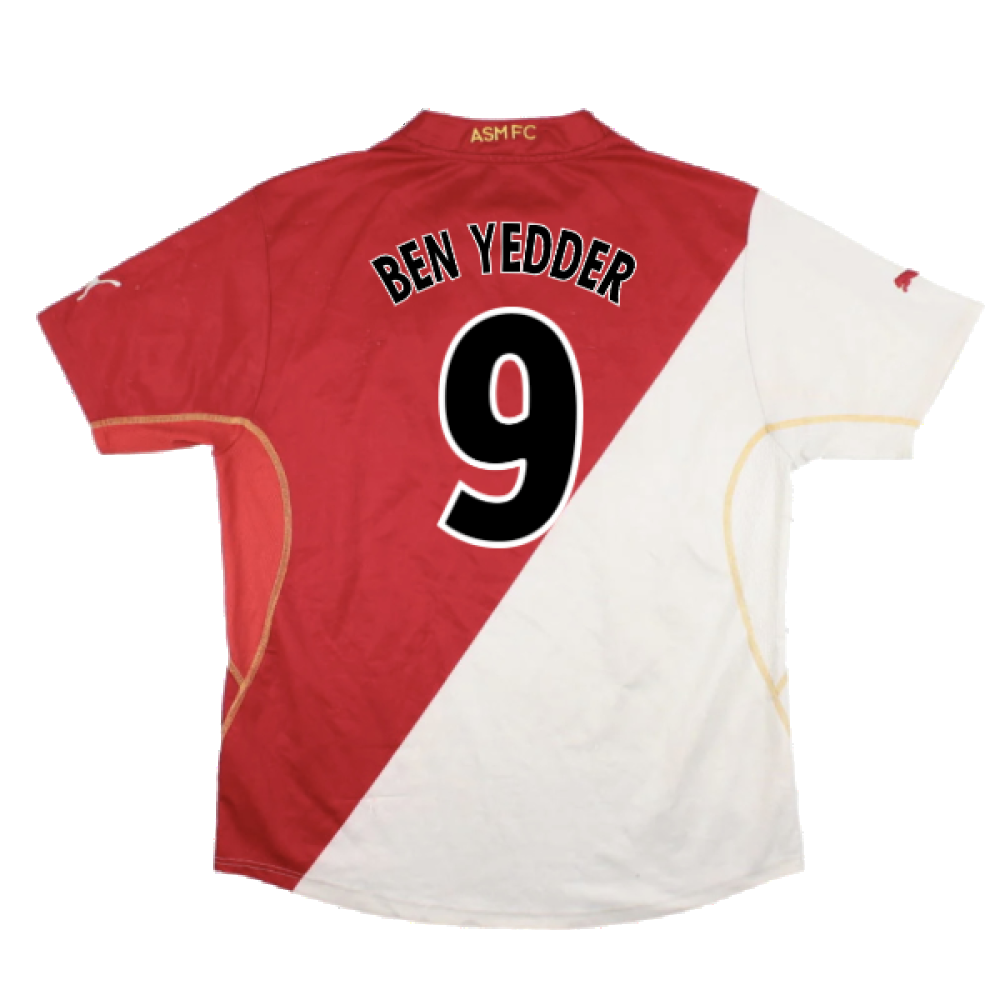 Monaco 2002-03 Home Shirt (XL) (Fair) (BEN YEDDER 9)_1