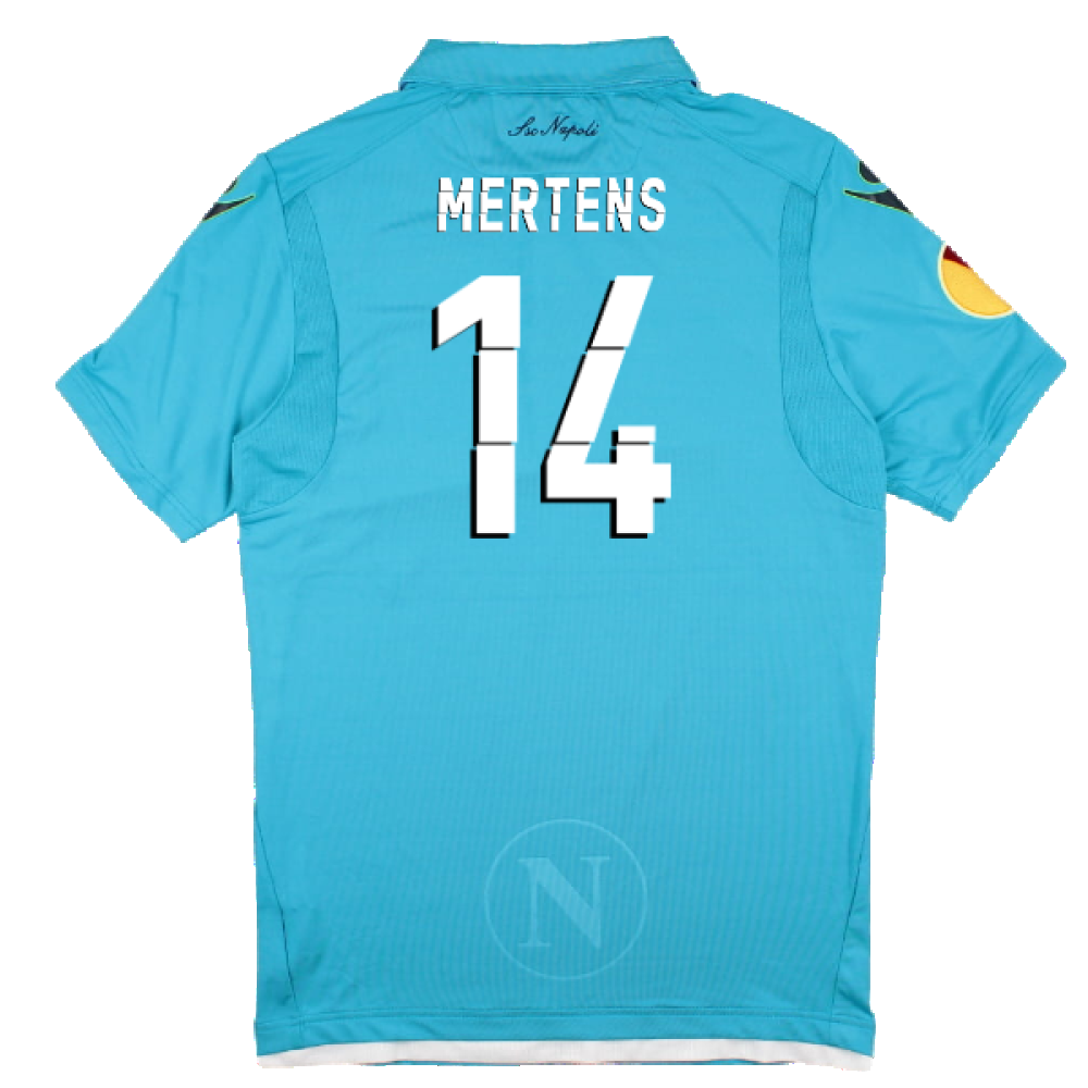 Napoli 2014-15 European Home Shirt (XL) (Excellent) (MERTENS 14)_1