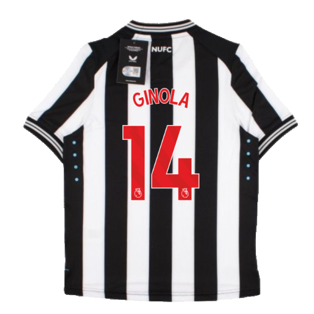 Newcastle 2023-2024 Pro Home Shirt - Sponsorless (XXL) (BNWT) (Ginola 14)_1