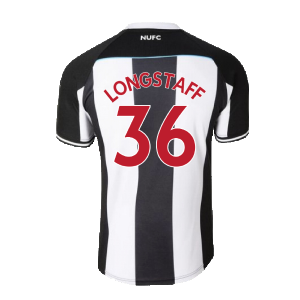 Newcastle United 2021-22 Home Shirt (M) (Very Good) (LONGSTAFF 36)_1