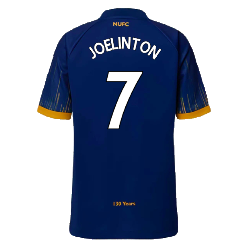 Newcastle United 2022-23 Away Shirt (Sponsorless) (L) (Excellent) (JOELINTON 7)_1