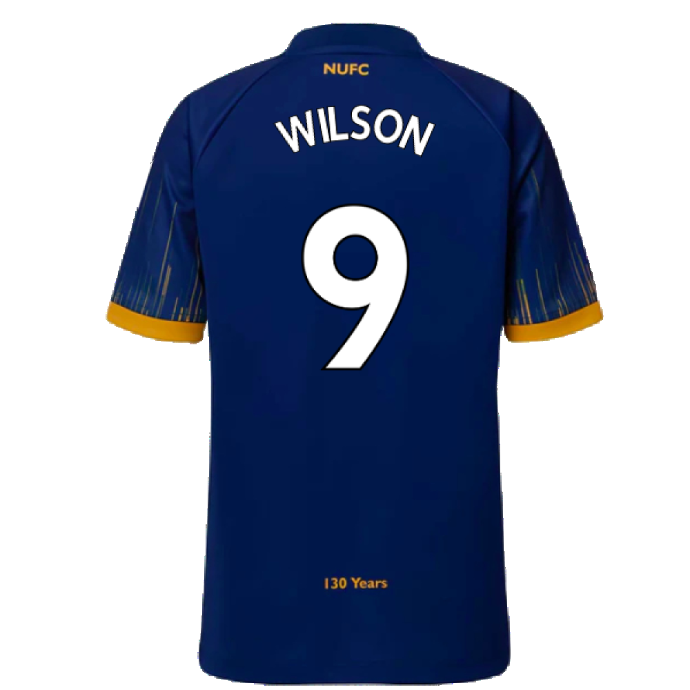 Newcastle United 2022-23 Away Shirt (Sponsorless) (L) (Excellent) (WILSON 9)_1