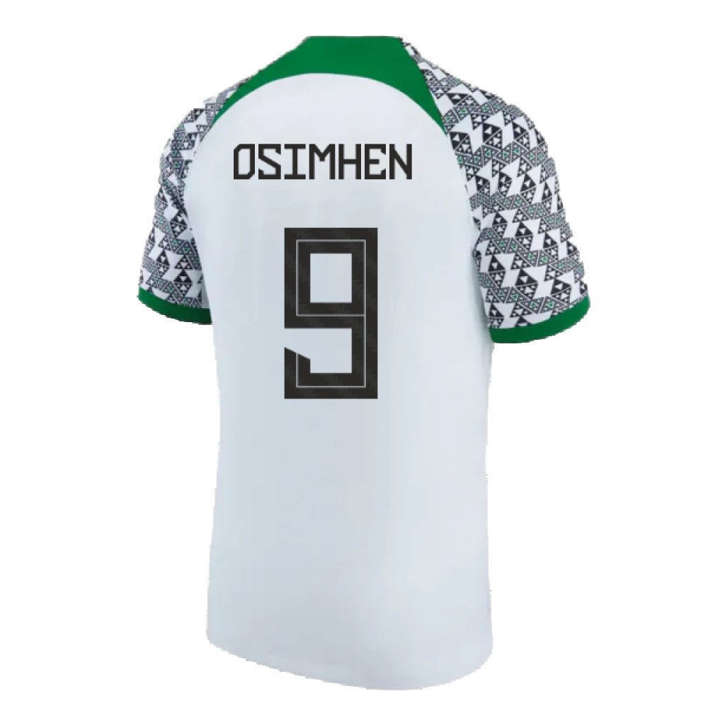 Nigeria 2021-2023 Away Shirt (M) (Excellent) (OSIMHEN 9)_1