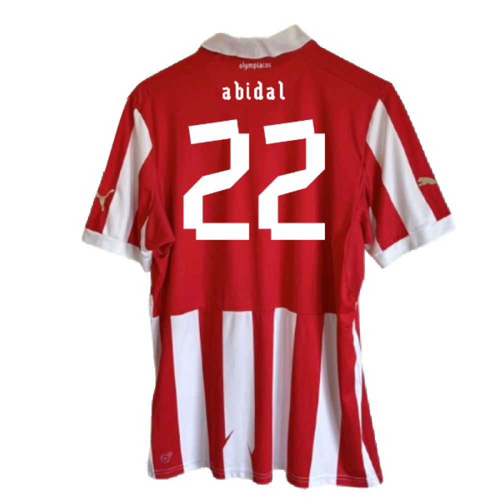 Olympiacos 2012-13 Home Shirt (Excellent) (Abidal 22)_1