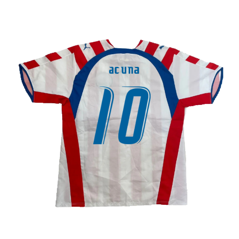 Paraguay 2006-07 Home Shirt (L) (Excellent) (ACUNA 10)_1