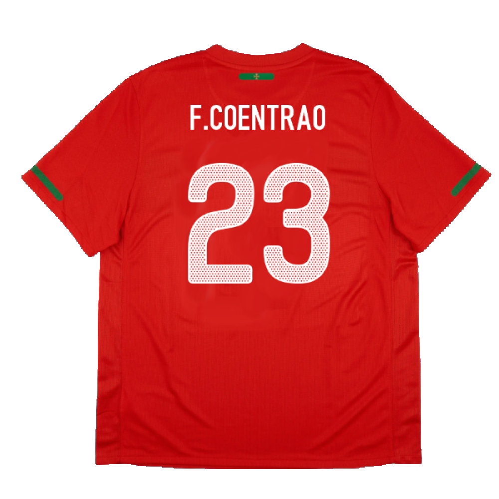 Portugal 2010-11 Home Shirt (XL) (Excellent) (F.Coentrao 23)_1