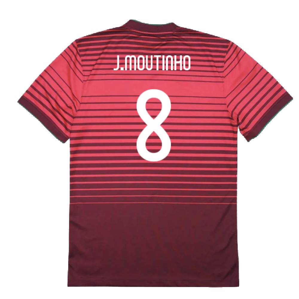 Portugal 2014-15 Home Shirt (XL) (Good) (J.Moutinho 8)_1