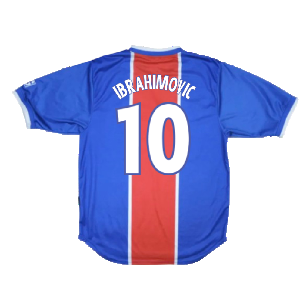 PSG 1999-00 Home Shirt (XL) (Very Good) (IBRAHIMOVIC 10)_1