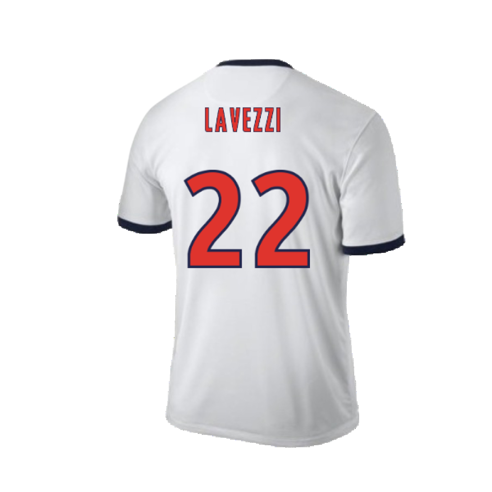 PSG 2013-14 Away Shirt (L) (Very Good) (Lavezzi 22)_1