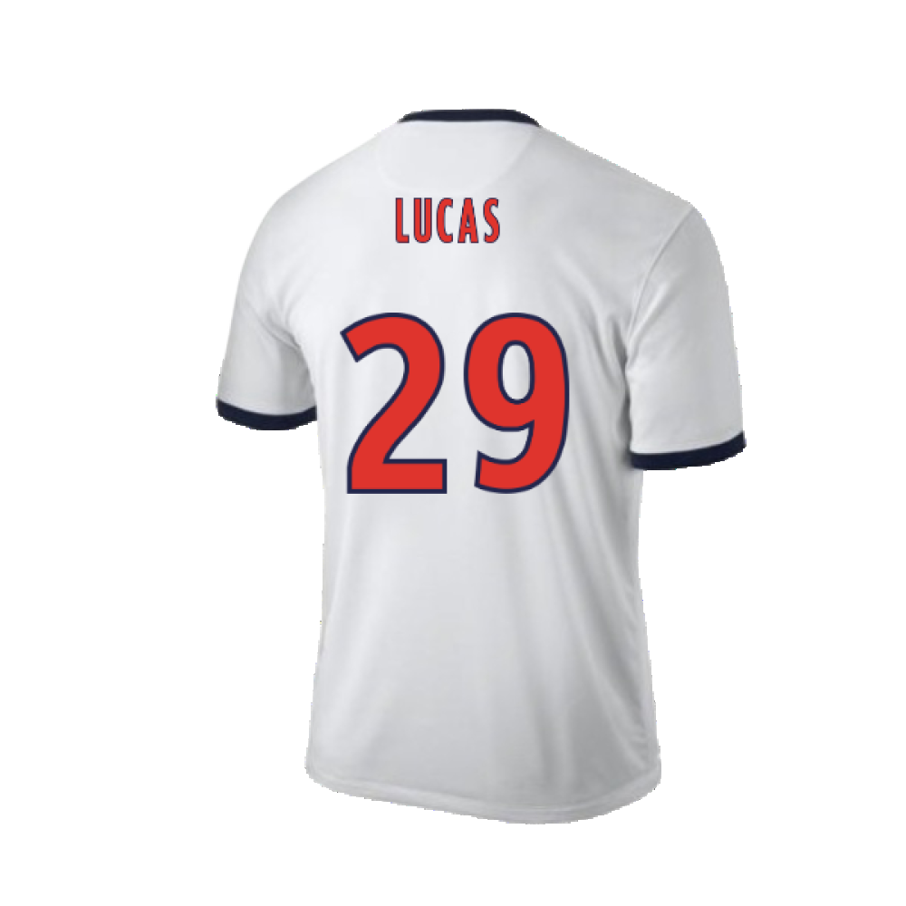 PSG 2013-14 Away Shirt (L) (Very Good) (Lucas 29)_1