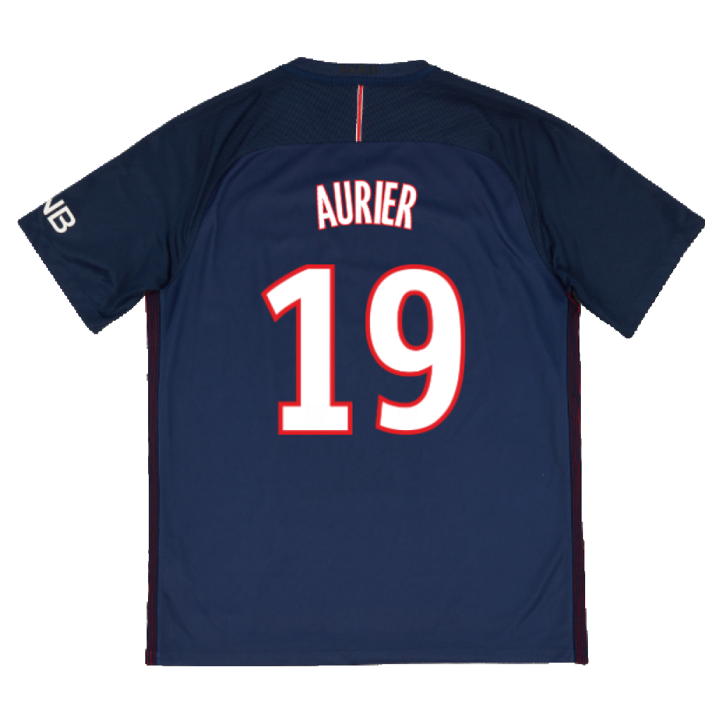 PSG 2016-17 Home Shirt (S) (Very Good) (Aurier 19)_1