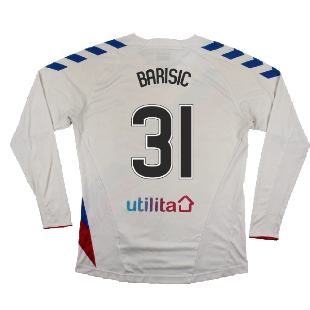 Rangers 2018-19 Long Sleeve Away Shirt (XS) (Excellent) (Barisic 31)_1