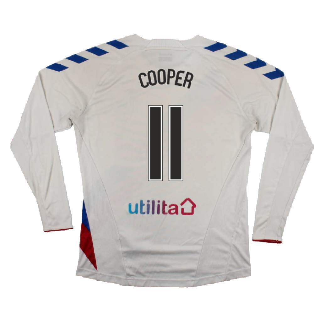 Rangers 2018-19 Long Sleeve Away Shirt (XS) (Excellent) (COOPER 11)_1