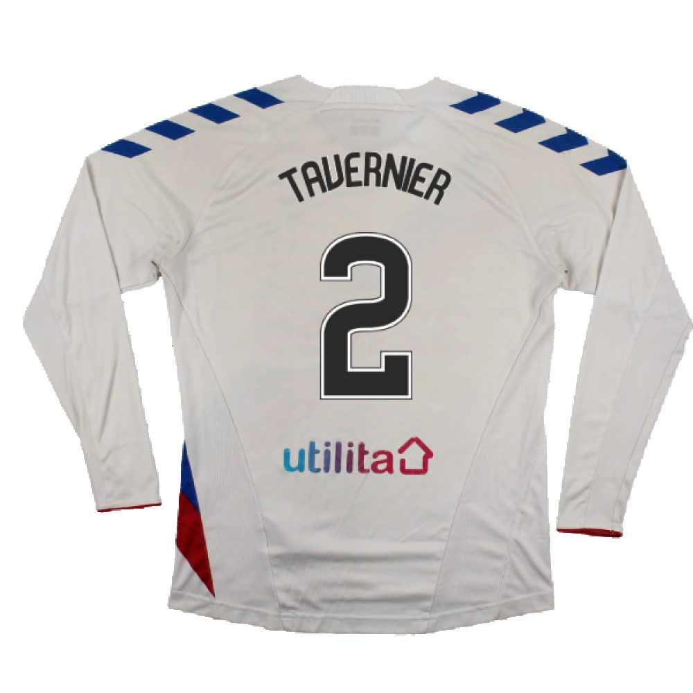 Rangers 2018-19 Long Sleeve Away Shirt (XS) (Excellent) (TAVERNIER 2)_1