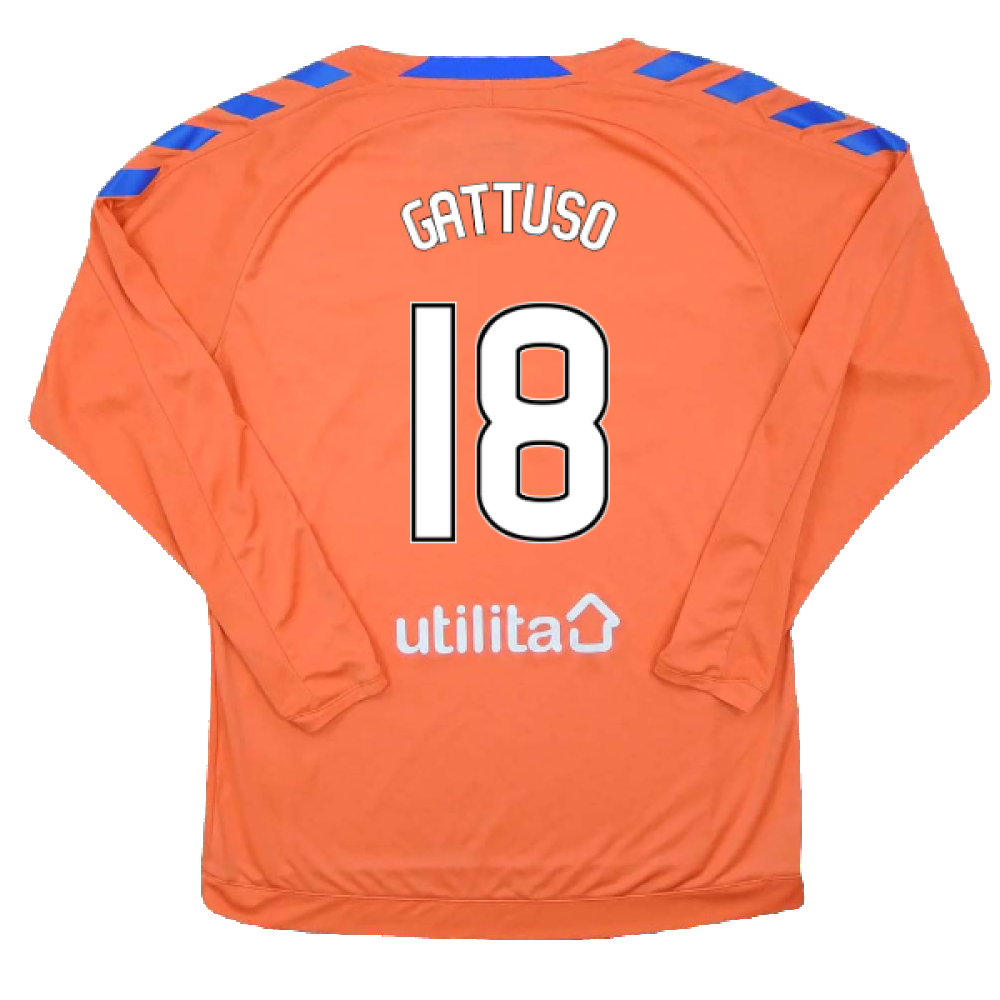 Rangers 2018-19 Long Sleeve Third Shirt (S) (Excellent) (GATTUSO 18)_1