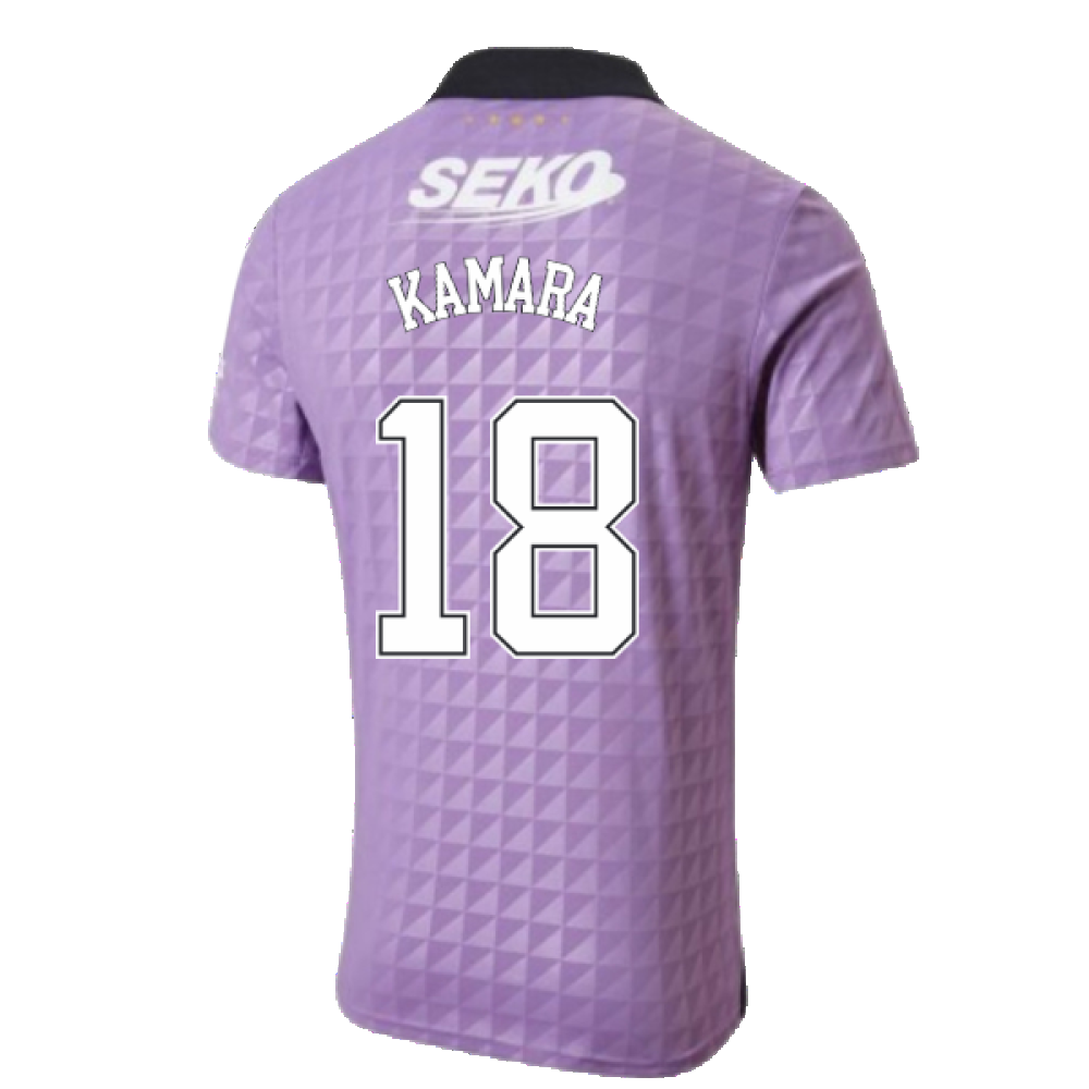 Rangers 2021-22 Third Shirt (4XL) (Mint) (KAMARA 18)_1