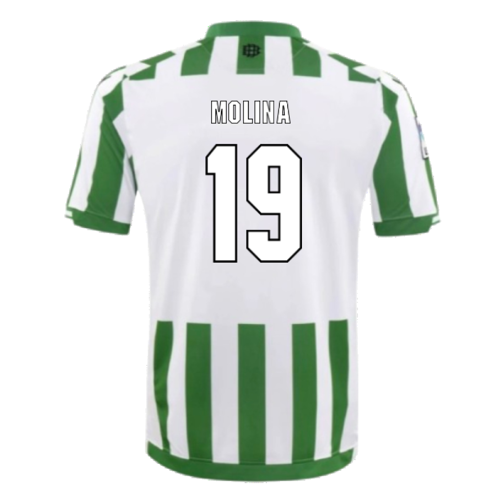 Real Betis 2014-15 Home Shirt (S) (Excellent) (Molina 19)_1