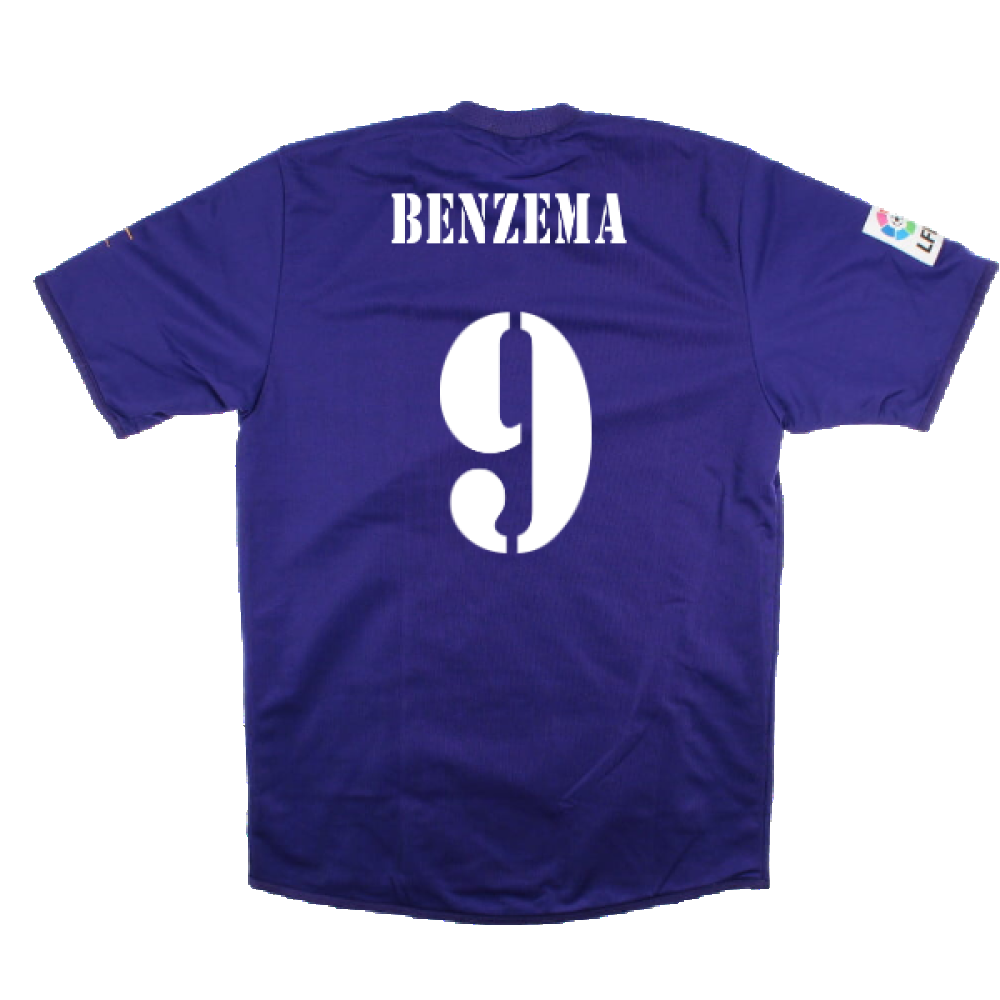 Real Madrid 2001-02 Anniversary Third Shirt (S) (Excellent) (Benzema 9)_1