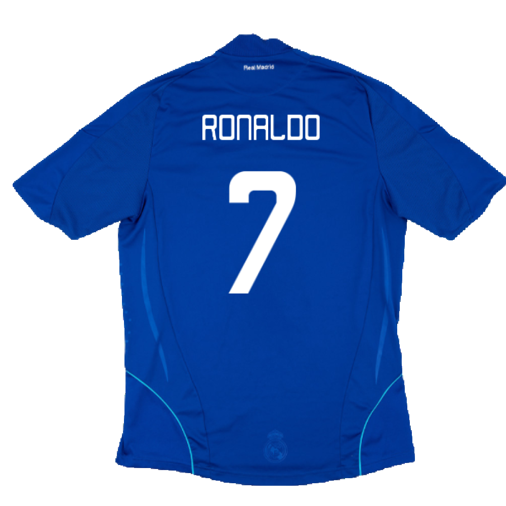 Real Madrid 2008-09 Away Shirt (XL) (Very Good) (Ronaldo 7)_1