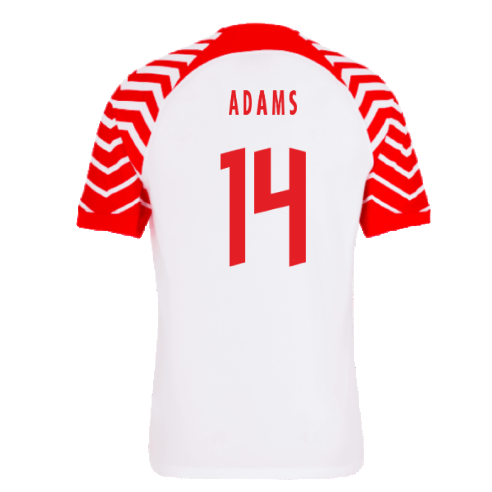 Red Bull Leipzig 2023-24 Home Shirt (L) (Adams 14) (Good)_1