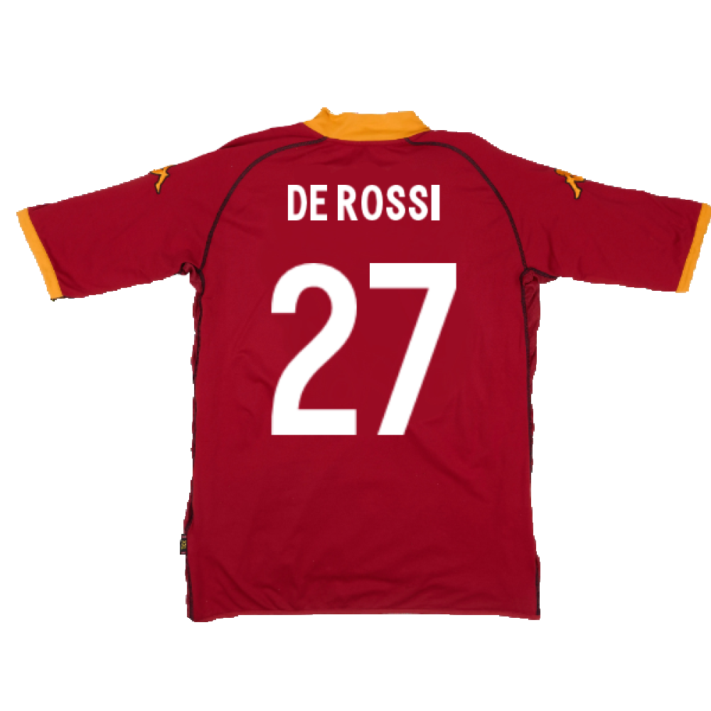 Roma 2002-03 Home (Excellent) (De Rossi 27)_1