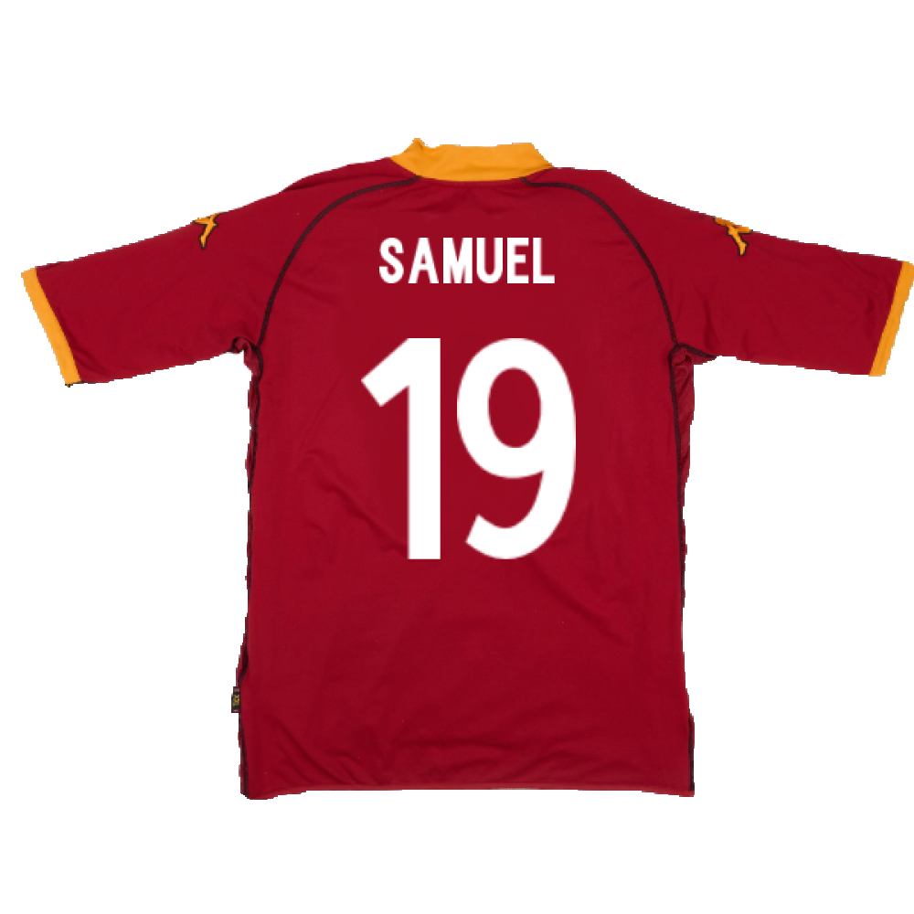 Roma 2002-03 Home (Excellent) (Samuel 19)_1