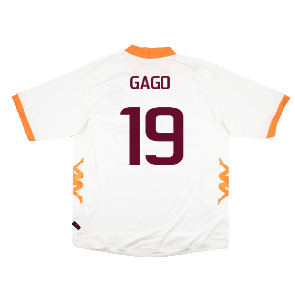 Roma 2011-12 Away Shirt (XL) (Good) (Gago 19)_1