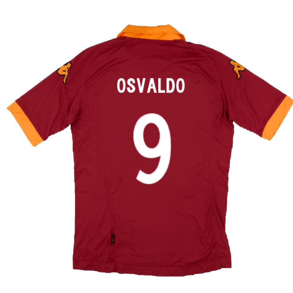 Roma 2012-13 Home Shirt (MB) (Osvaldo 9) (Very Good)_1