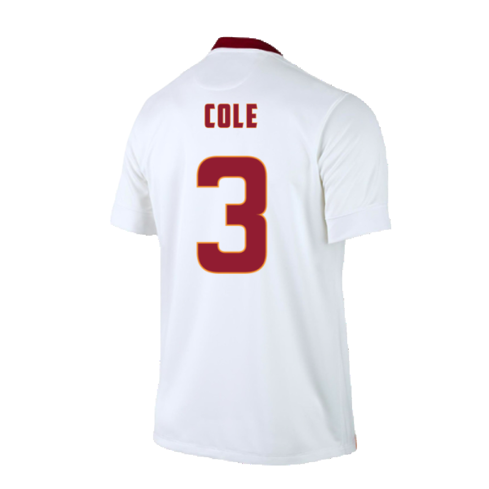 Roma 2014-15 Away Shirt (2XL) (Excellent) (Cole 3)_1