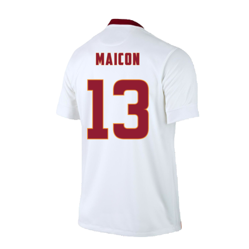 Roma 2014-15 Away Shirt (2XL) (Excellent) (Maicon 13)_1