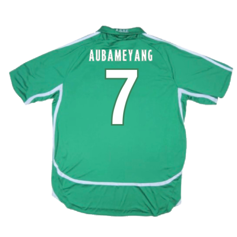 Saint-Etienne 2006-07 Home Shirt (M) (Excellent) (AUBAMEYANG 7)_1