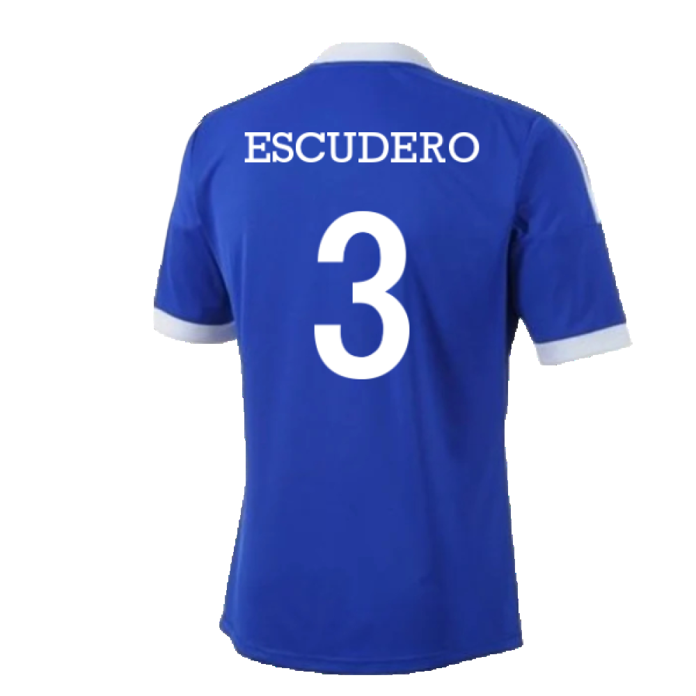 Schalke 2012-13 Home Shirt (L) (Excellent) (Escudero 3)_1